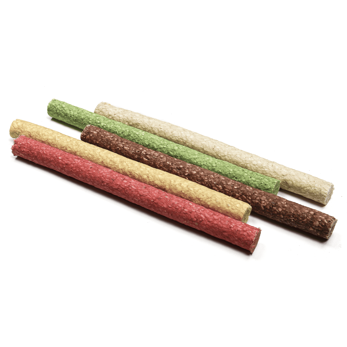 10" Multi-Colored Munchy Rawhide Rolls - Premium Feeders - Premium Feeders - Dog Treats