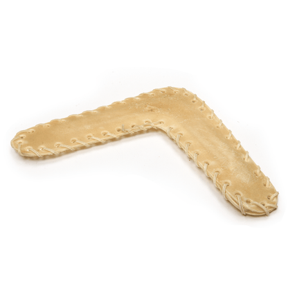 10” Rawhide Boomerang - Premium Feeders - Premium Feeders - Dog Treats