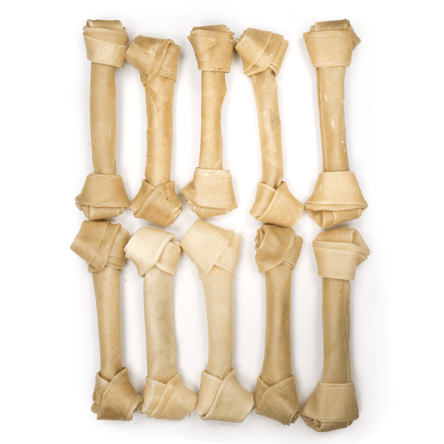 10” Rawhide Knotted Bone - Premium Feeders - Premium Feeders - Dog Treats