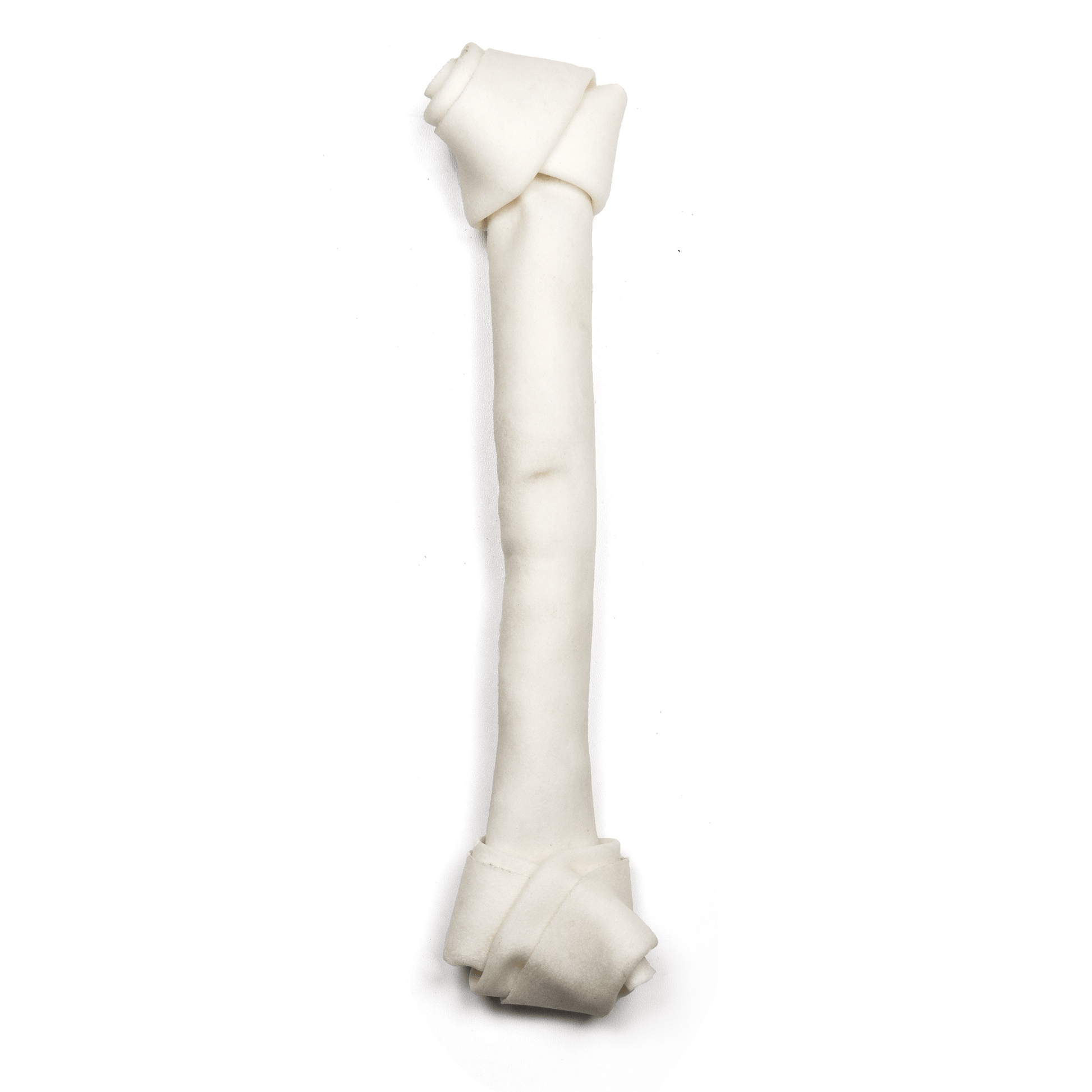 14” Rawhide White Knotted Bone - Premium Feeders - Premium Feeders - Dog Treats