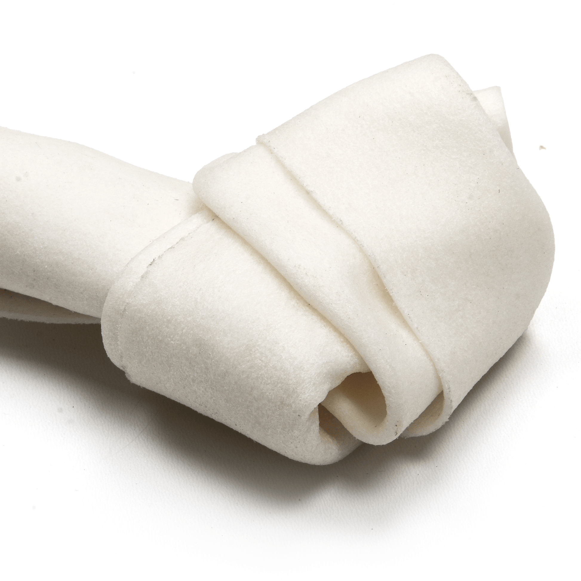 14” Rawhide White Knotted Bone - Premium Feeders - Premium Feeders - Dog Treats