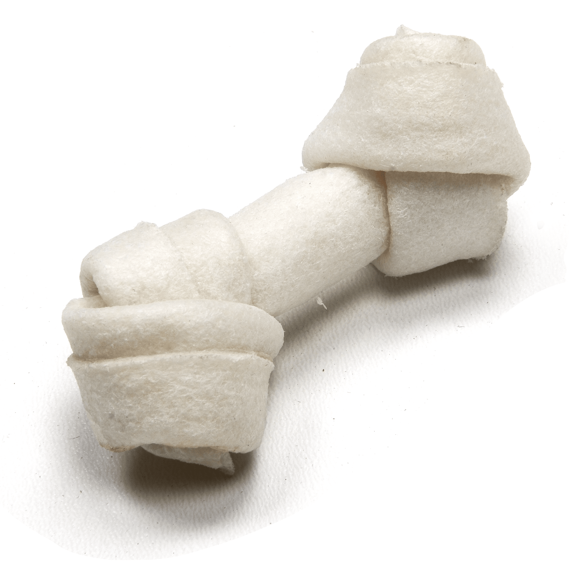 2” Rawhide White Knotted Bone - Premium Feeders - Premium Feeders - Dog Treats