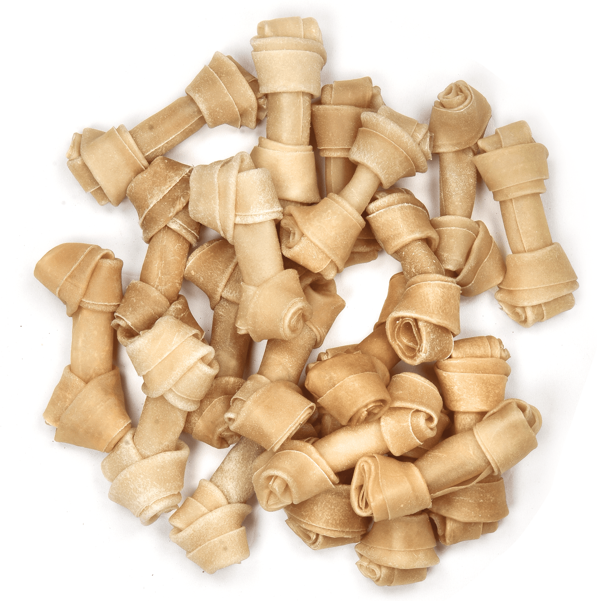 4” Rawhide Knotted Bone - Premium Feeders - Premium Feeders - Dog Treats