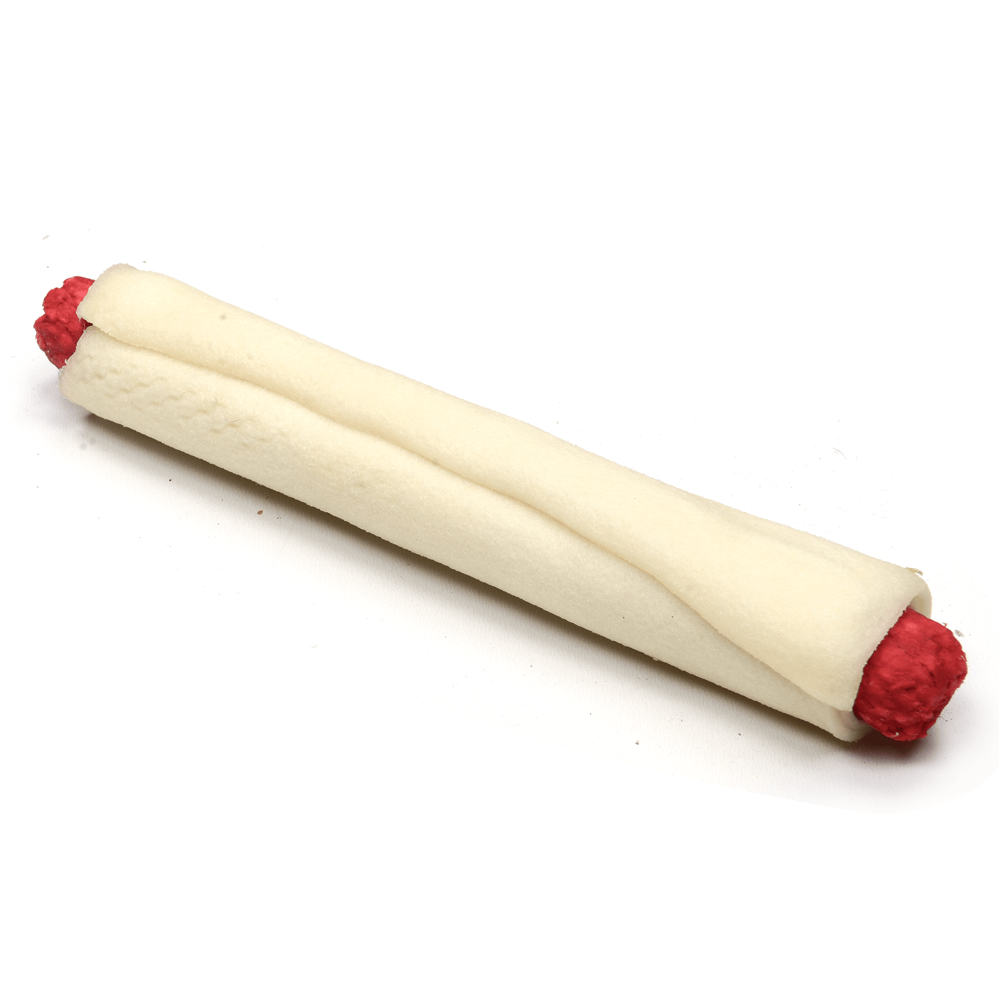 7” Rawhide White Hot-Dog - Premium Feeders - Premium Feeders - Dog Treats