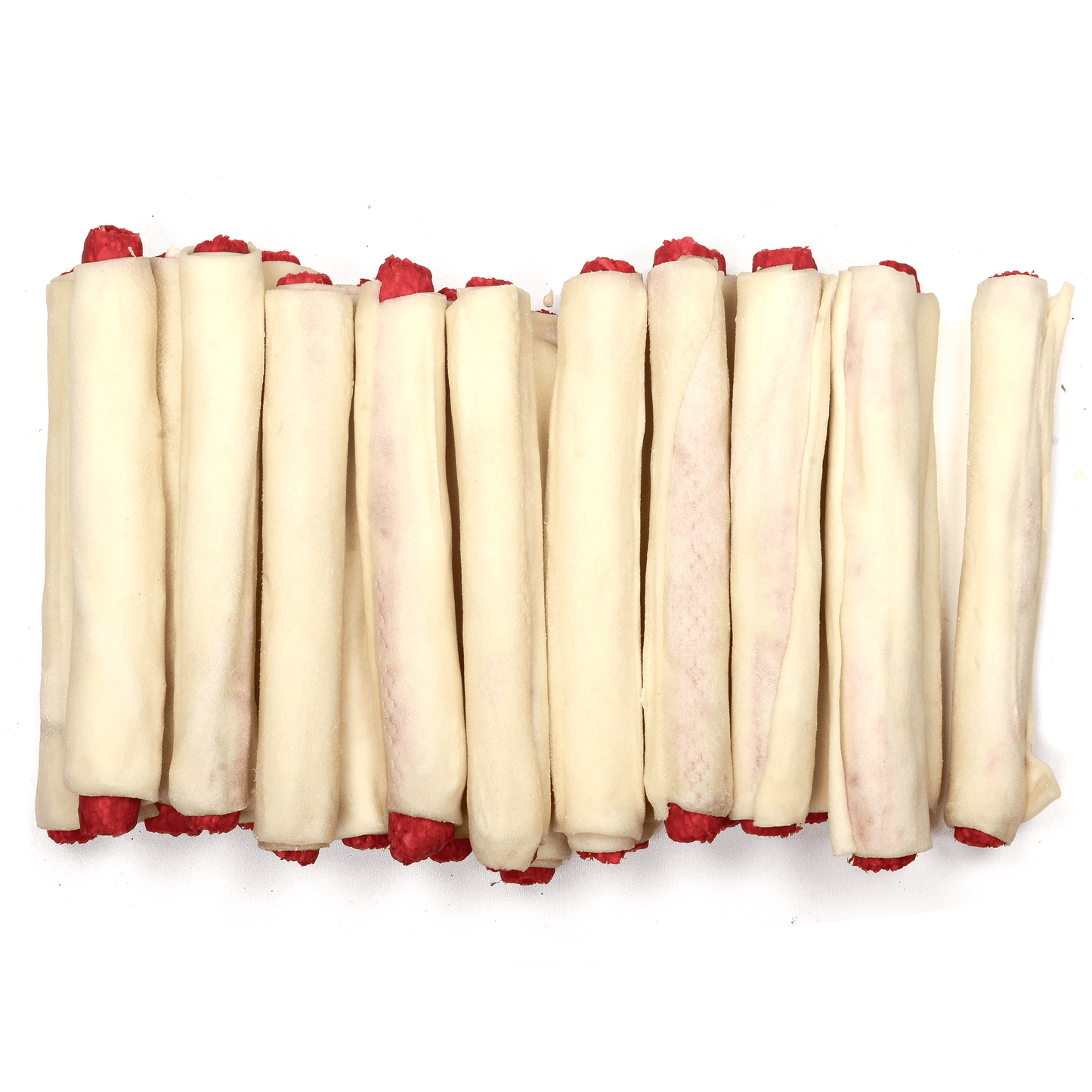 7” Rawhide White Hot-Dog - Premium Feeders - Premium Feeders - Dog Treats