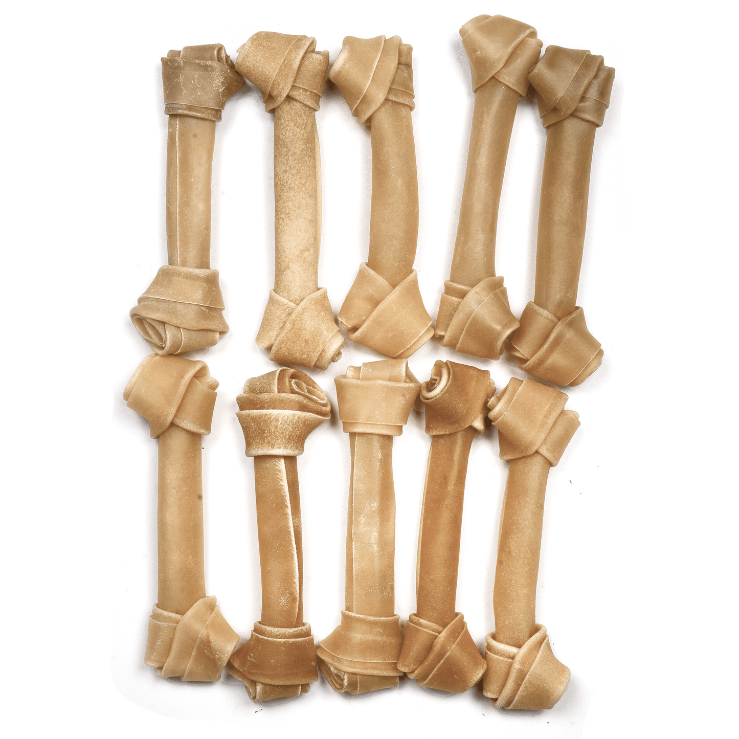 8” Rawhide Knotted Bone - Premium Feeders - Premium Feeders - Dog Treats