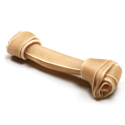 8” Rawhide Knotted Bone - Premium Feeders - Premium Feeders - Dog Treats