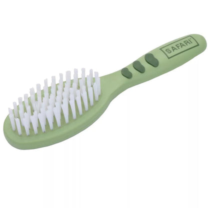 Cat Bristle Brush with Plastic Handle - Premium Feeders - Safari - Cat Grooming