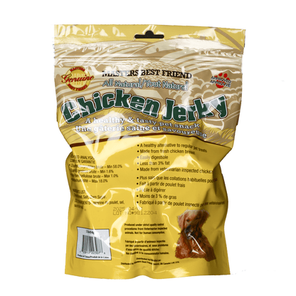 Chicken Jerky - 454g - Premium Feeders - Master's Best Friend - Dog Treats