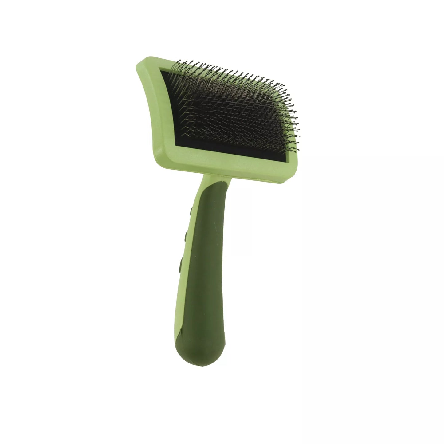 Curved Firm Slicker Dog Brush - Premium Feeders - Safari - Dog Grooming