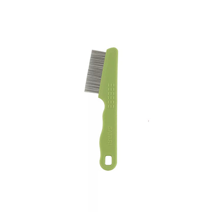 Dog Flea Comb with Plastic Handle - Premium Feeders - Safari - Dog Grooming