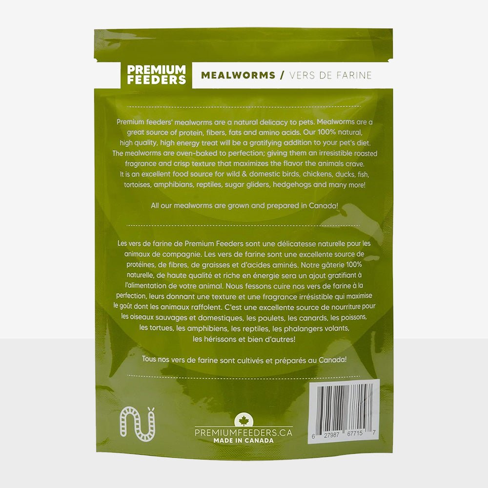 Dried Mealworms – 85g - Premium Feeders - Premium Feeders - Mealworms