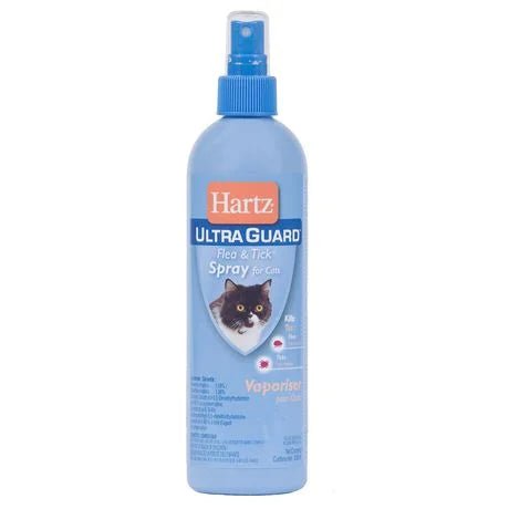 Flea & Tick Spray for Cats 296ml - Premium Feeders - Hartz - Cat Fleas & Ticks