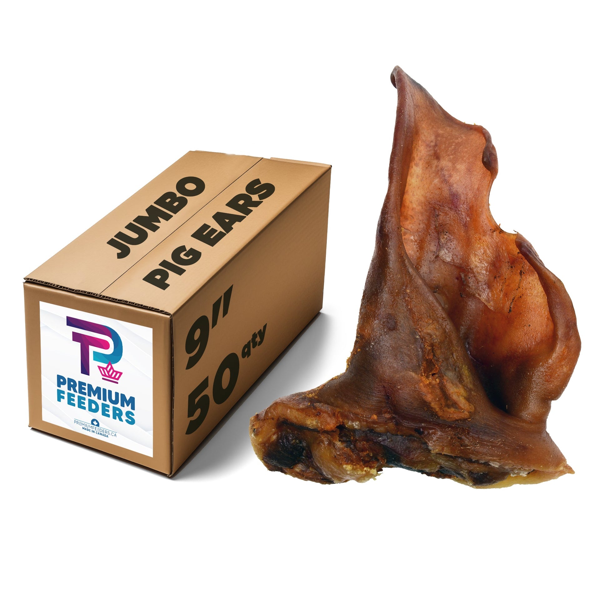 Pig Ear - Jumbo - Premium Feeders - Premium Feeders - Dog Treats