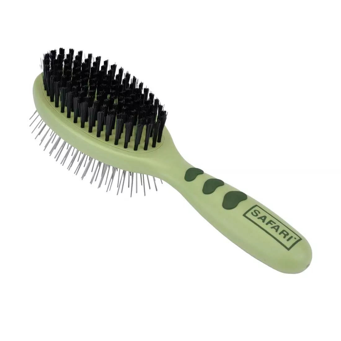 Pin and Bristle Combo Dog Brush - Premium Feeders - Safari - Dog Grooming