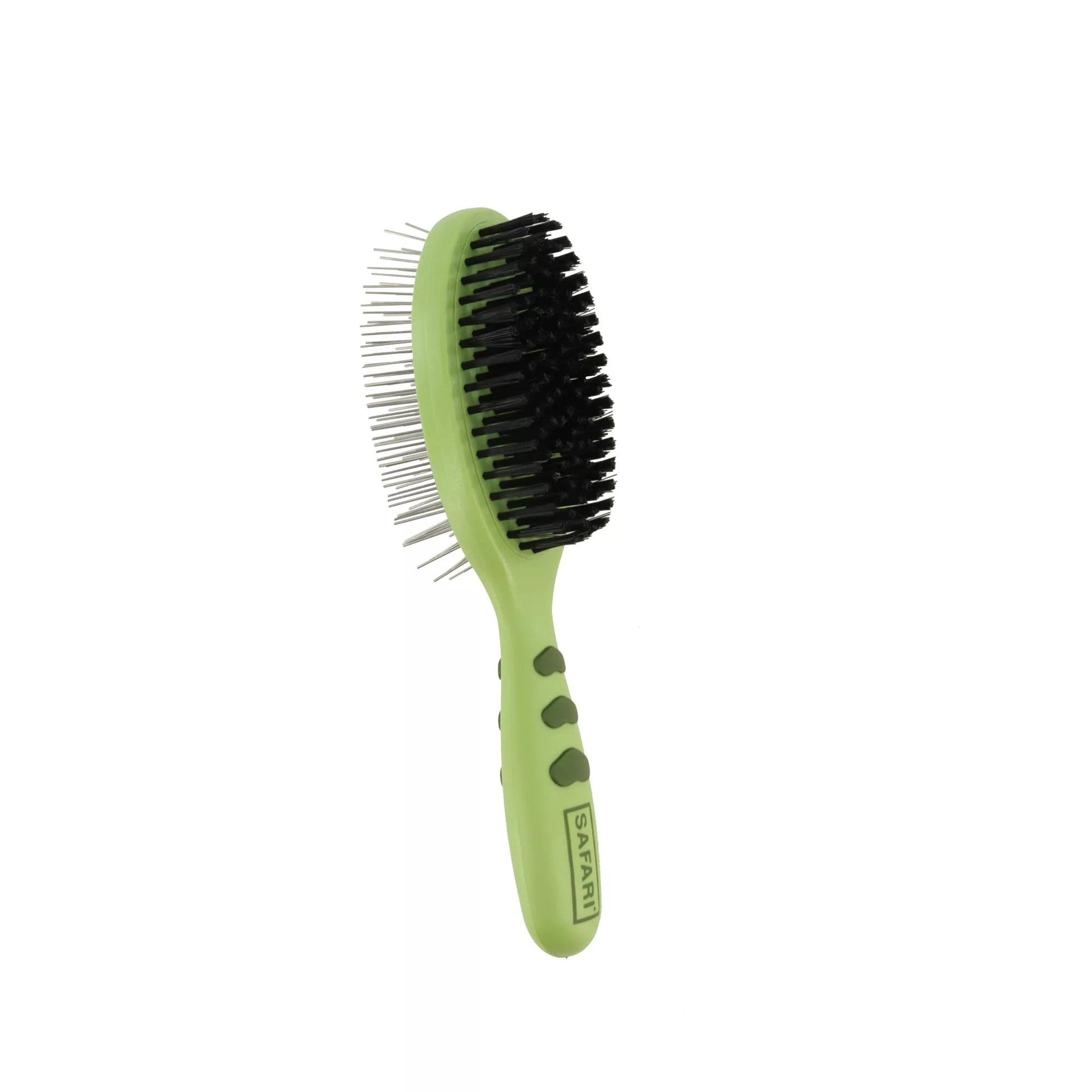 Pin and Bristle Combo Dog Brush - Premium Feeders - Safari - Dog Grooming