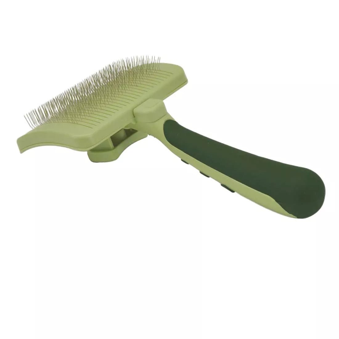 Self-Cleaning Slicker Brush - Premium Feeders - Safari - Dog Grooming